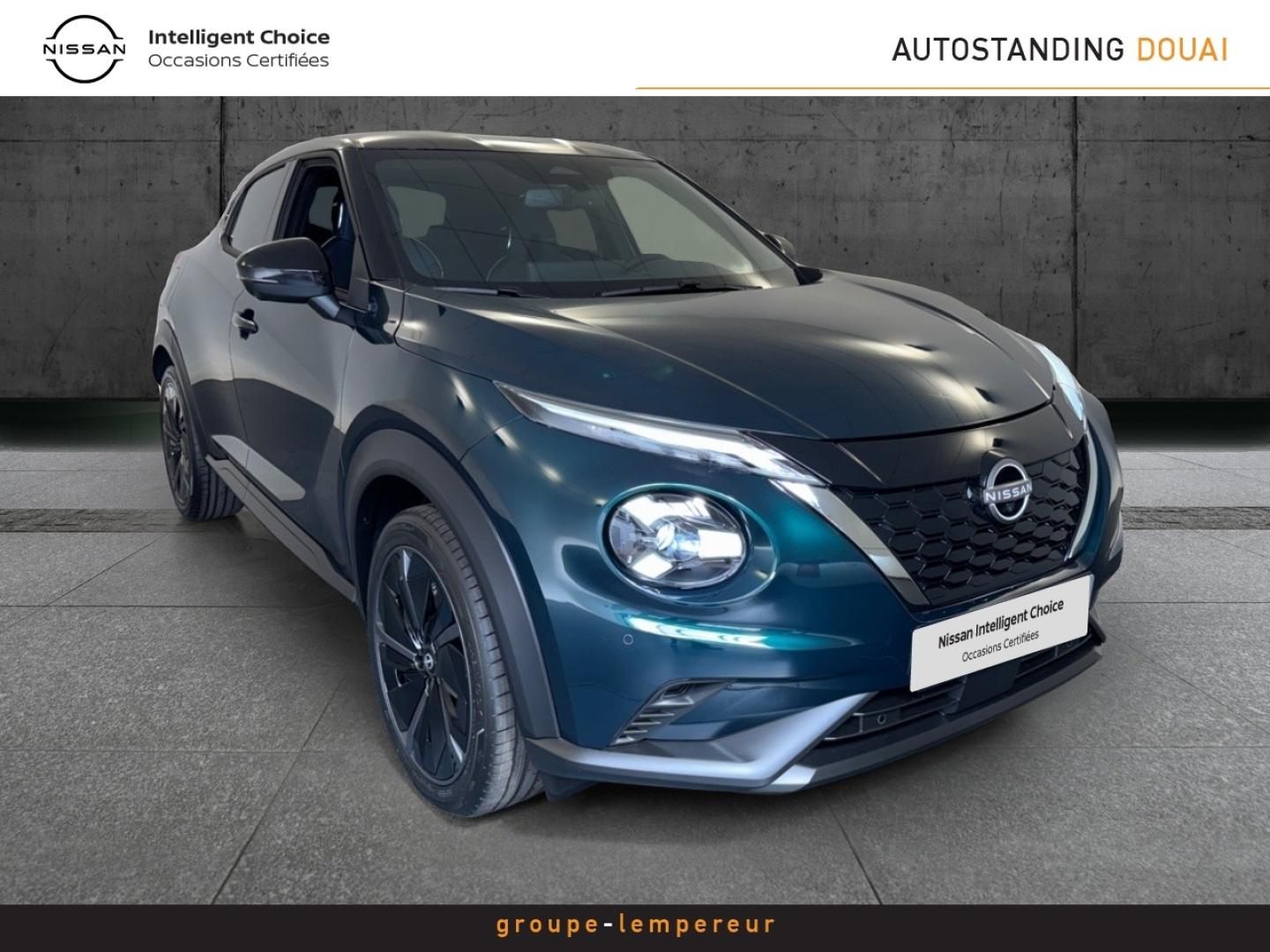 Image NISSAN Juke B.6 Hybrid 143 Pulse Vert Cayuga + Pack Hiver