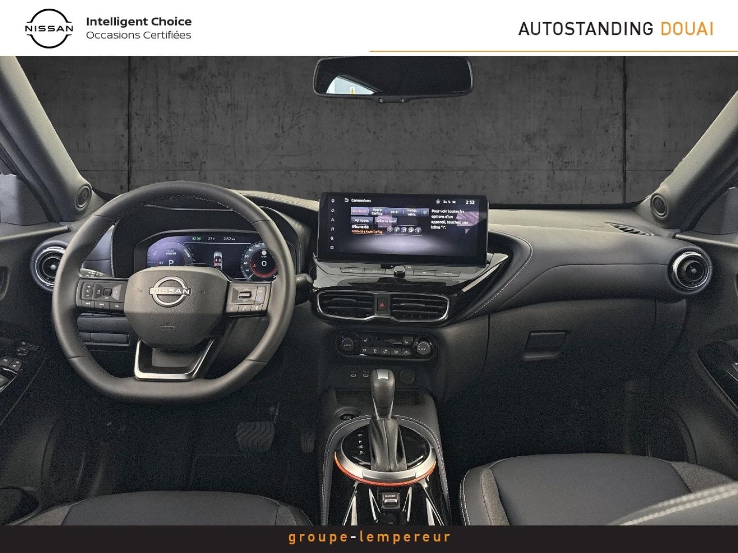 Image NISSAN Juke B.6 Hybrid 143 Pulse Vert Cayuga + Pack Hiver