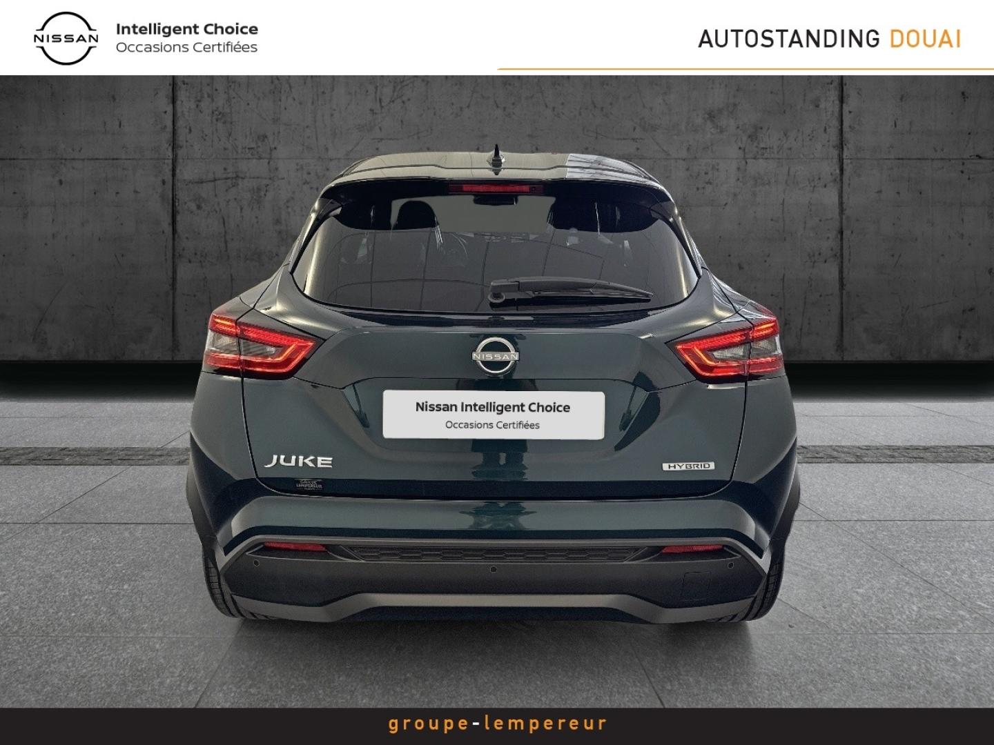 Image NISSAN Juke B.6 Hybrid 143 Pulse Vert Cayuga + Pack Hiver