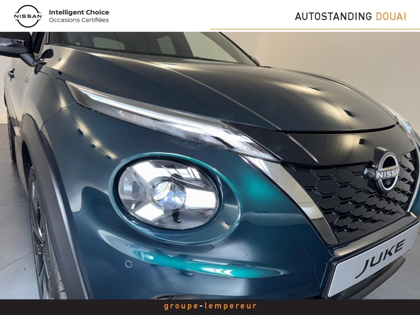 Image NISSAN Juke B.6 Hybrid 143 Pulse Vert Cayuga + Pack Hiver