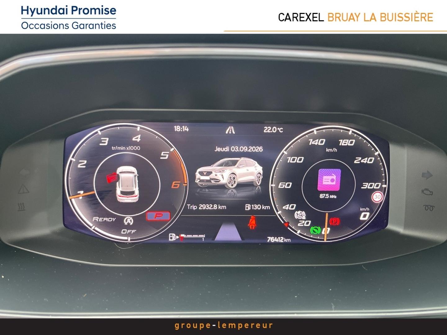 Image CUPRA Formentor 2.0 TDI 150ch V DSG7 4Drive