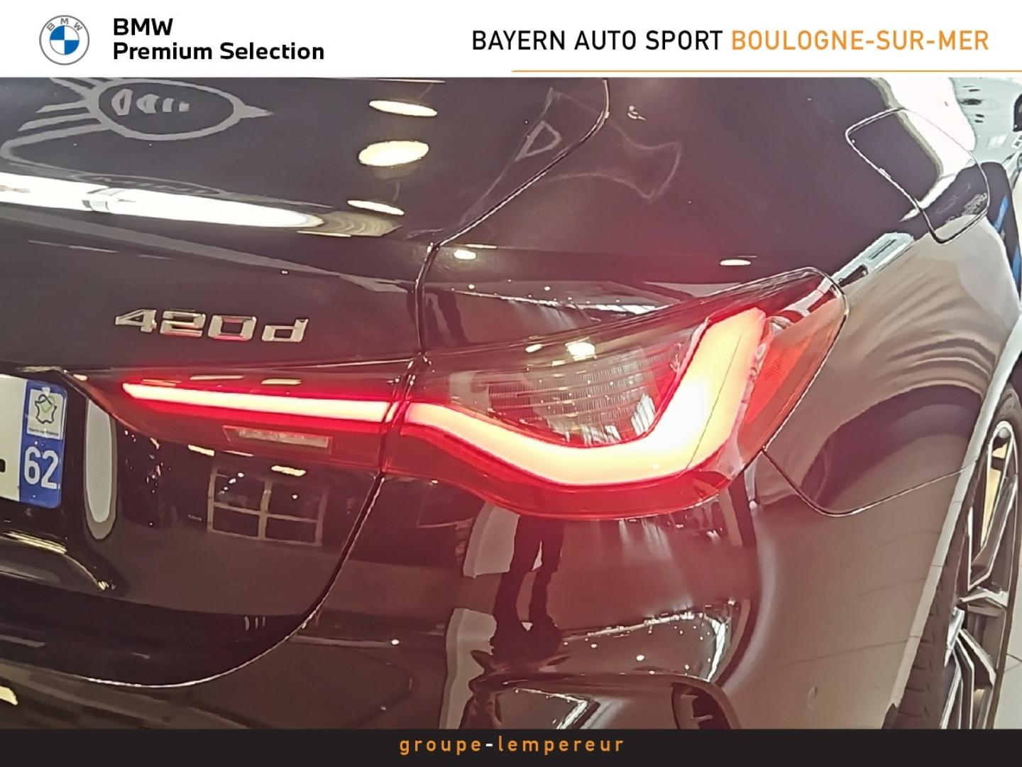 Image BMW Série 4 Coupé 420dA xDrive 190ch M Sport