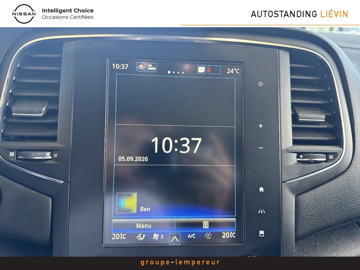 Image RENAULT Megane 1.5 Blue dCi 115ch Intens EDC