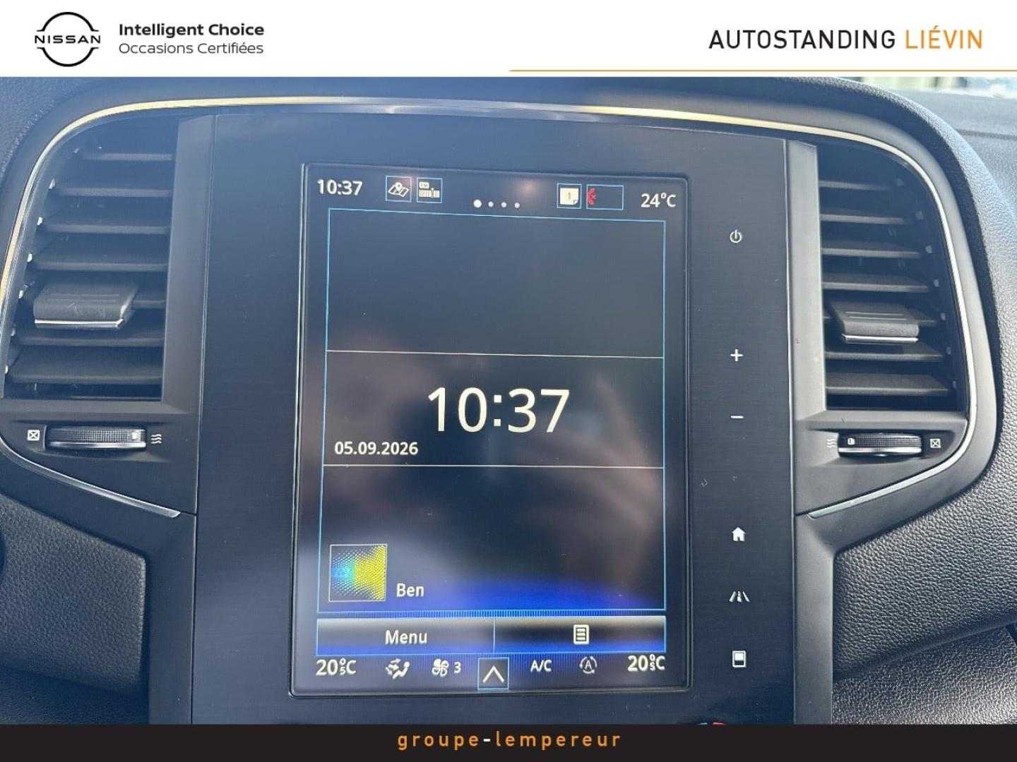 Image RENAULT Megane 1.5 Blue dCi 115ch Intens EDC
