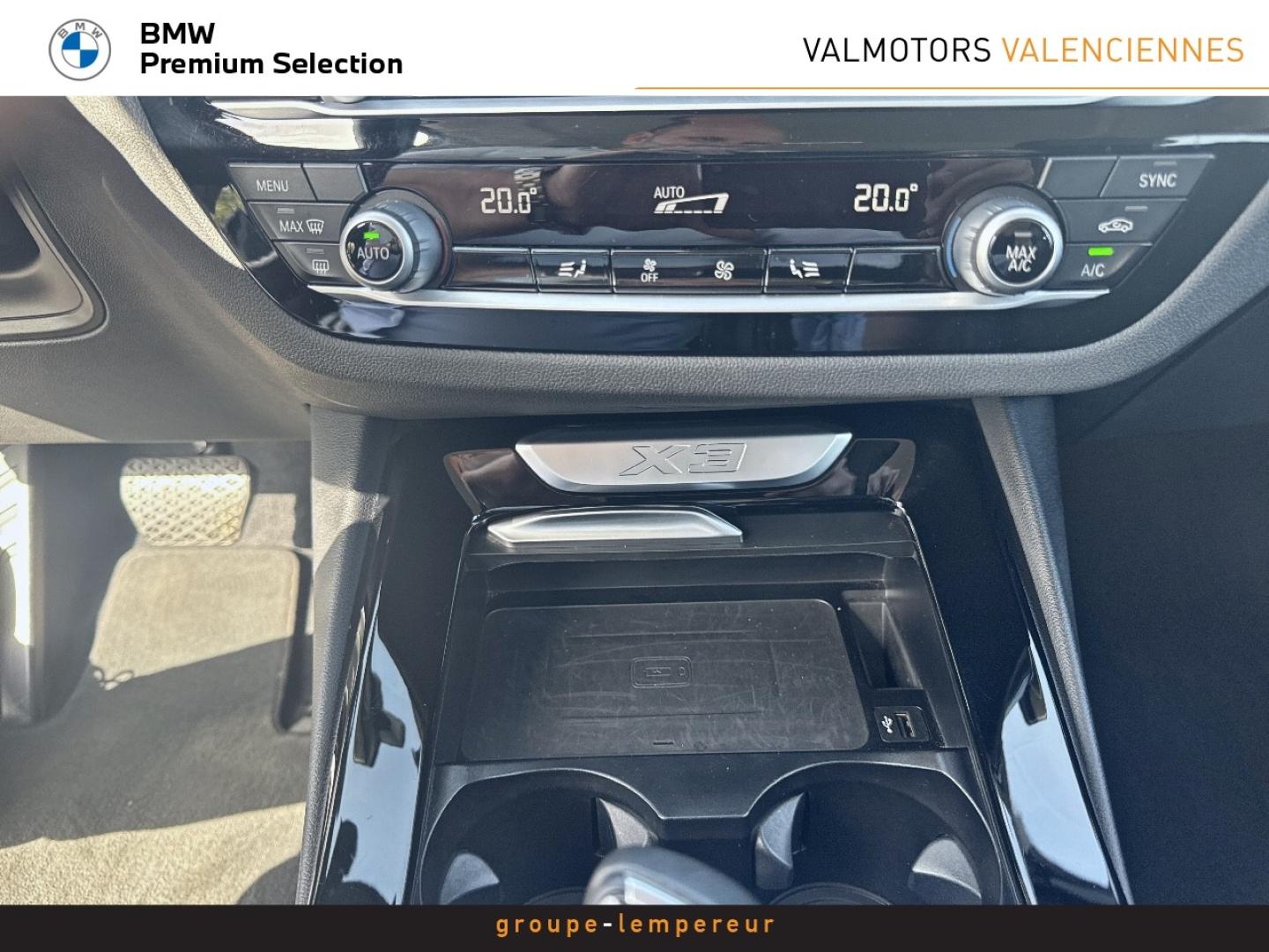 Image BMW X3 xDrive20dA 190ch xLine Euro6c