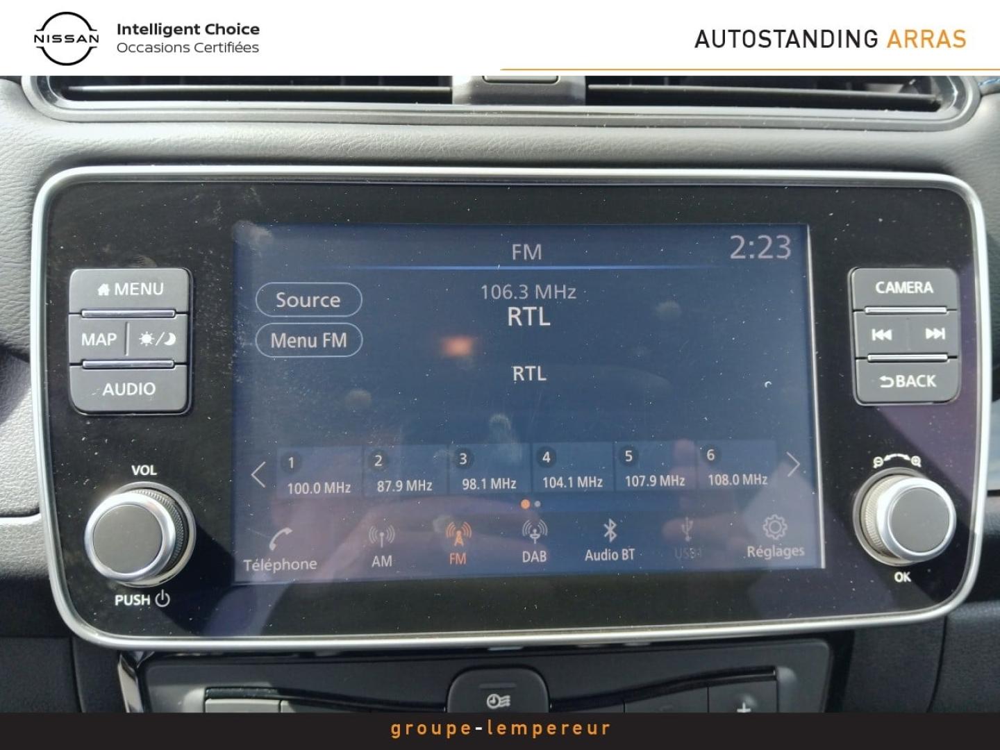 Image NISSAN Leaf 150ch 40kWh Tekna 21.5