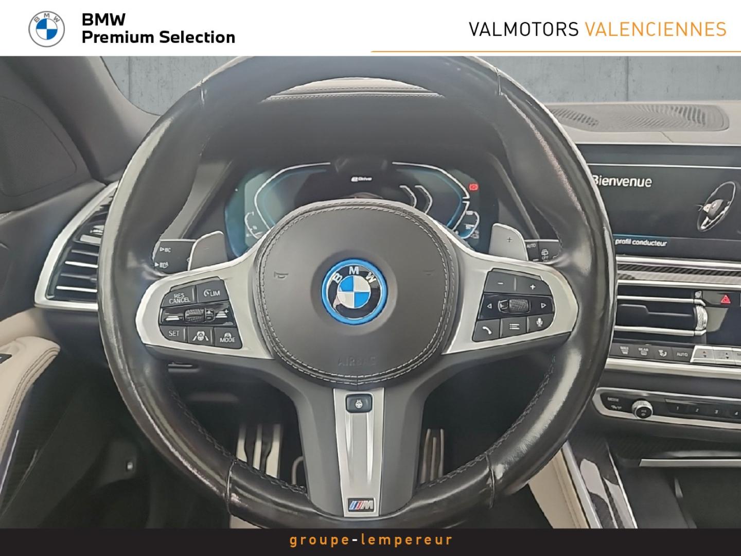 Image BMW X5 xDrive45e 394ch M Sport 17cv