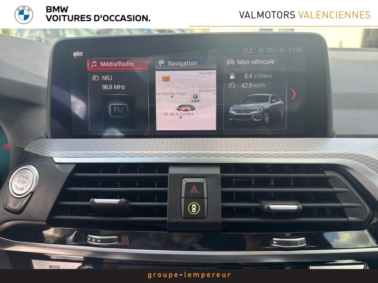 Image BMW X4 xDrive20d 190ch M Sport Euro6d-T