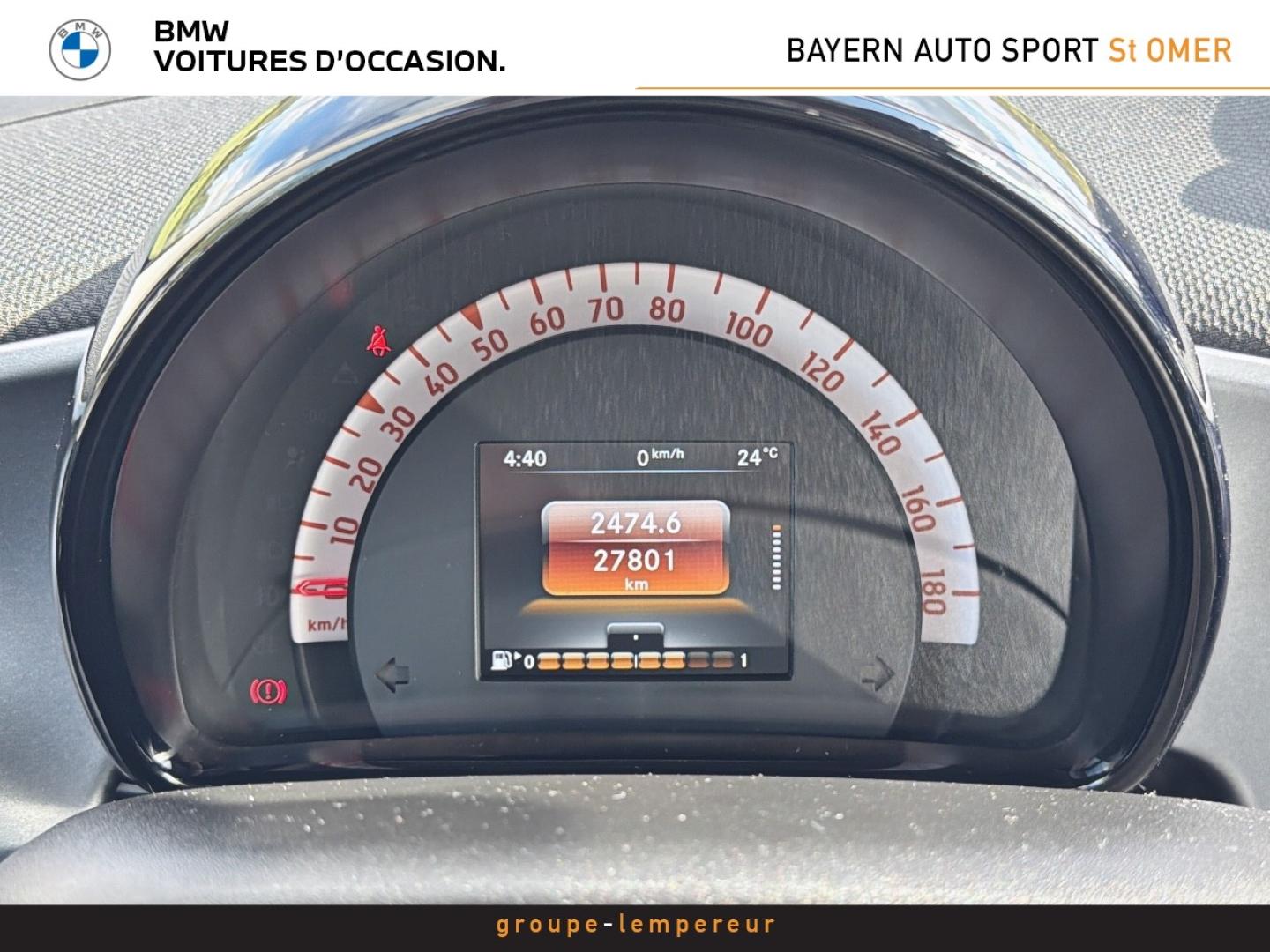 Image SMART Fortwo Coupe 90ch passion E6c