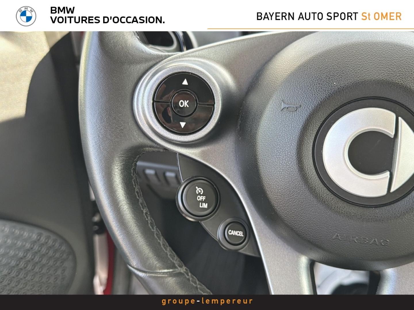 Image SMART Fortwo Coupe 90ch passion E6c