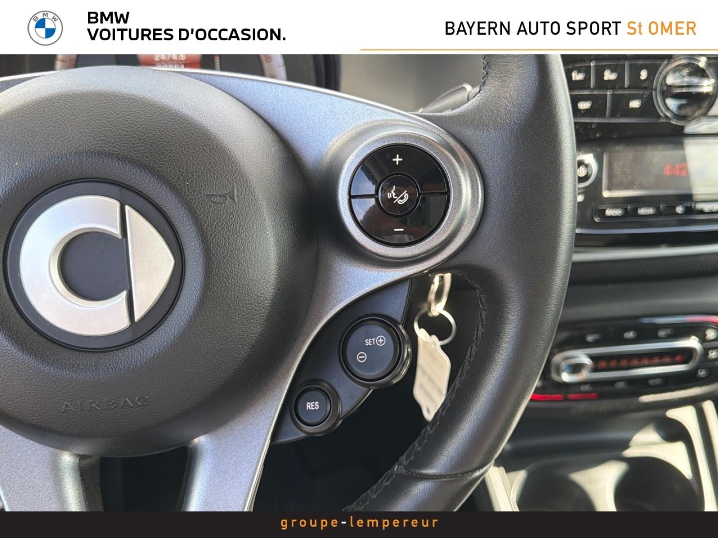 Image SMART Fortwo Coupe 90ch passion E6c