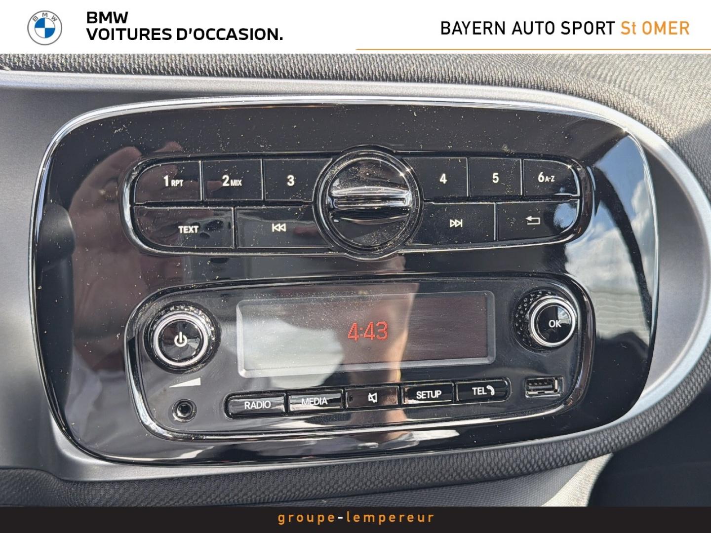 Image SMART Fortwo Coupe 90ch passion E6c
