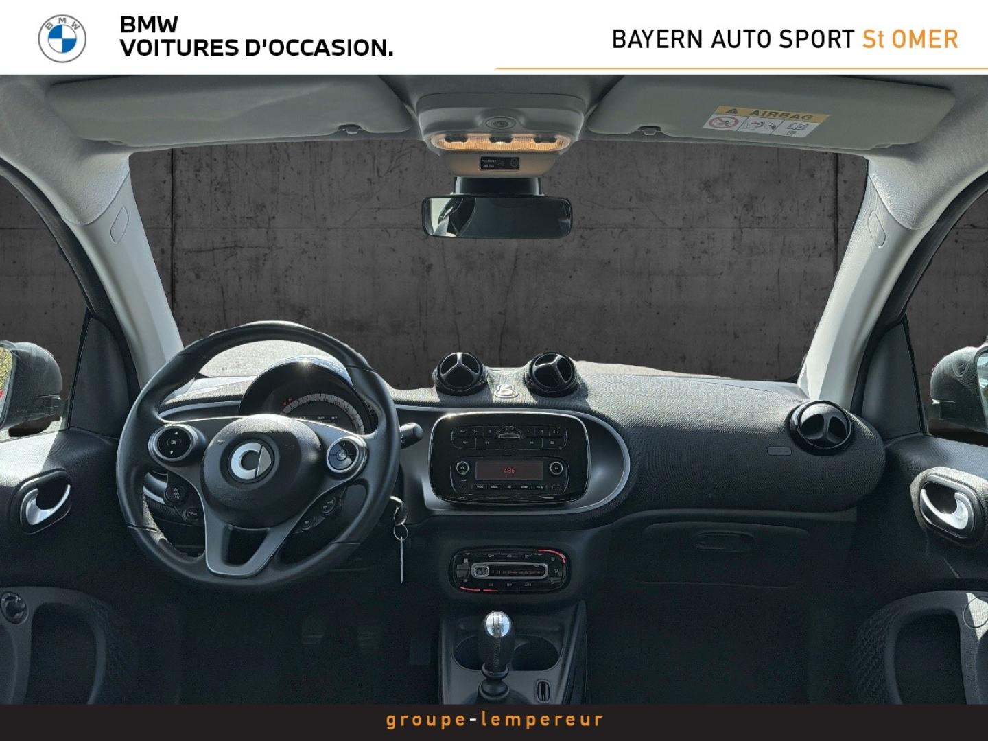 Image SMART Fortwo Coupe 90ch passion E6c