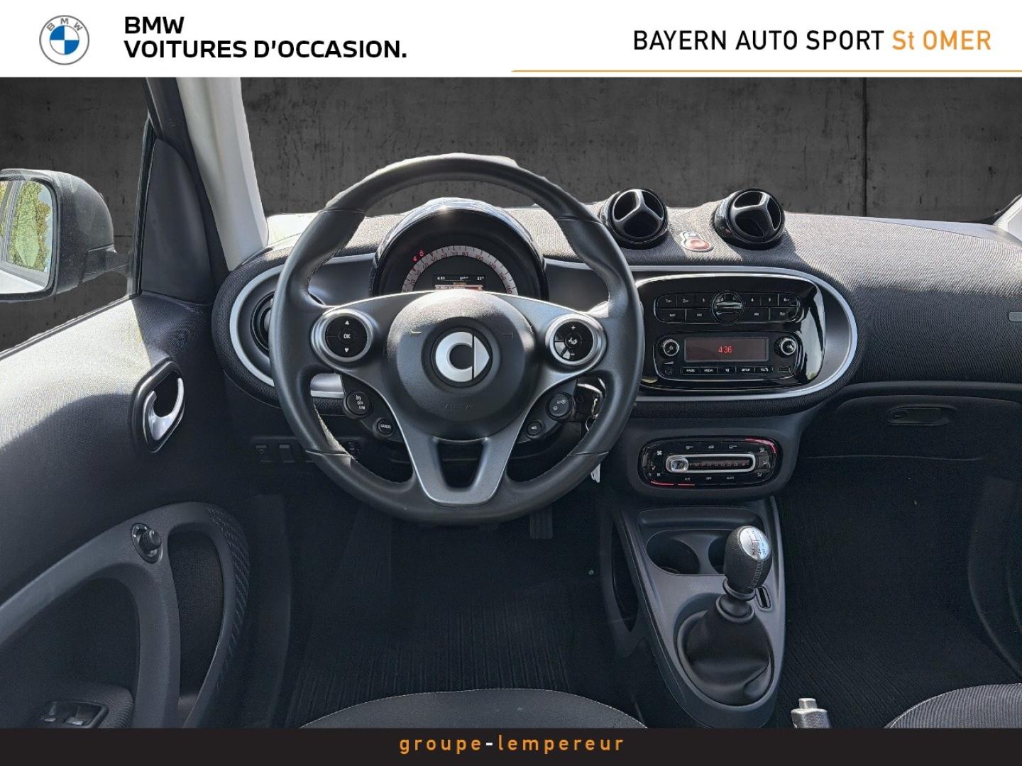 Image SMART Fortwo Coupe 90ch passion E6c