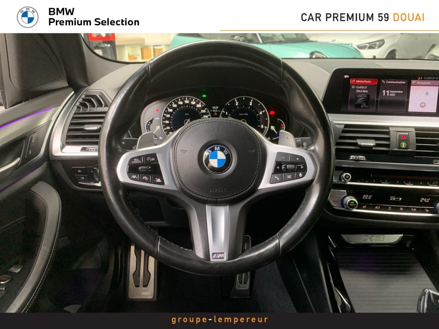Image BMW X3 xDrive30dA 265ch  M Sport