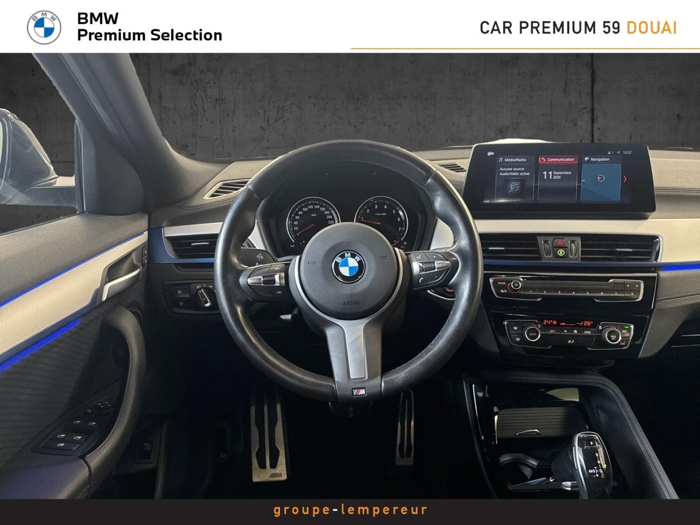 Image BMW X2 sDrive20iA 178ch M Sport DKG7