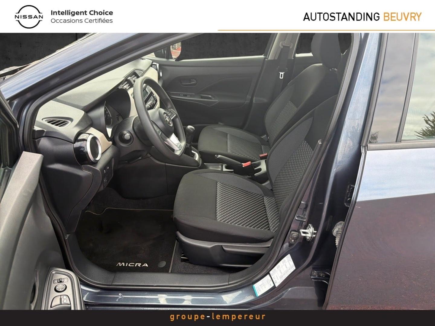 Image NISSAN Micra 1.0 IG 71ch Visia Pack 2018 Euro6c