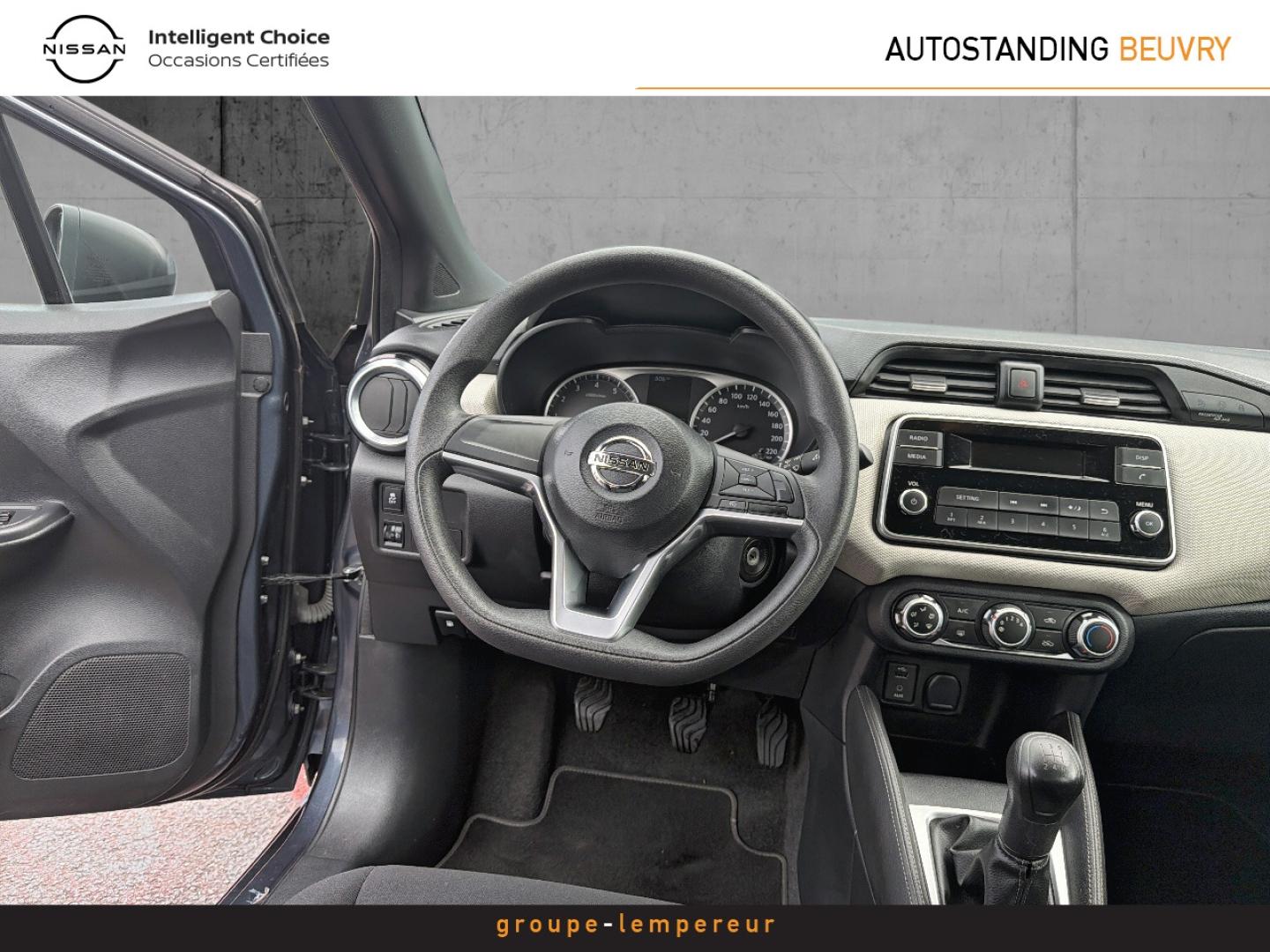 Image NISSAN Micra 1.0 IG 71ch Visia Pack 2018 Euro6c