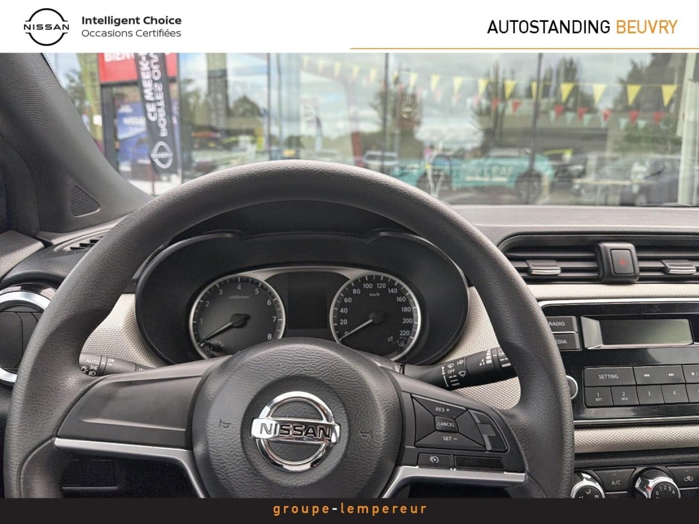 Image NISSAN Micra 1.0 IG 71ch Visia Pack 2018 Euro6c