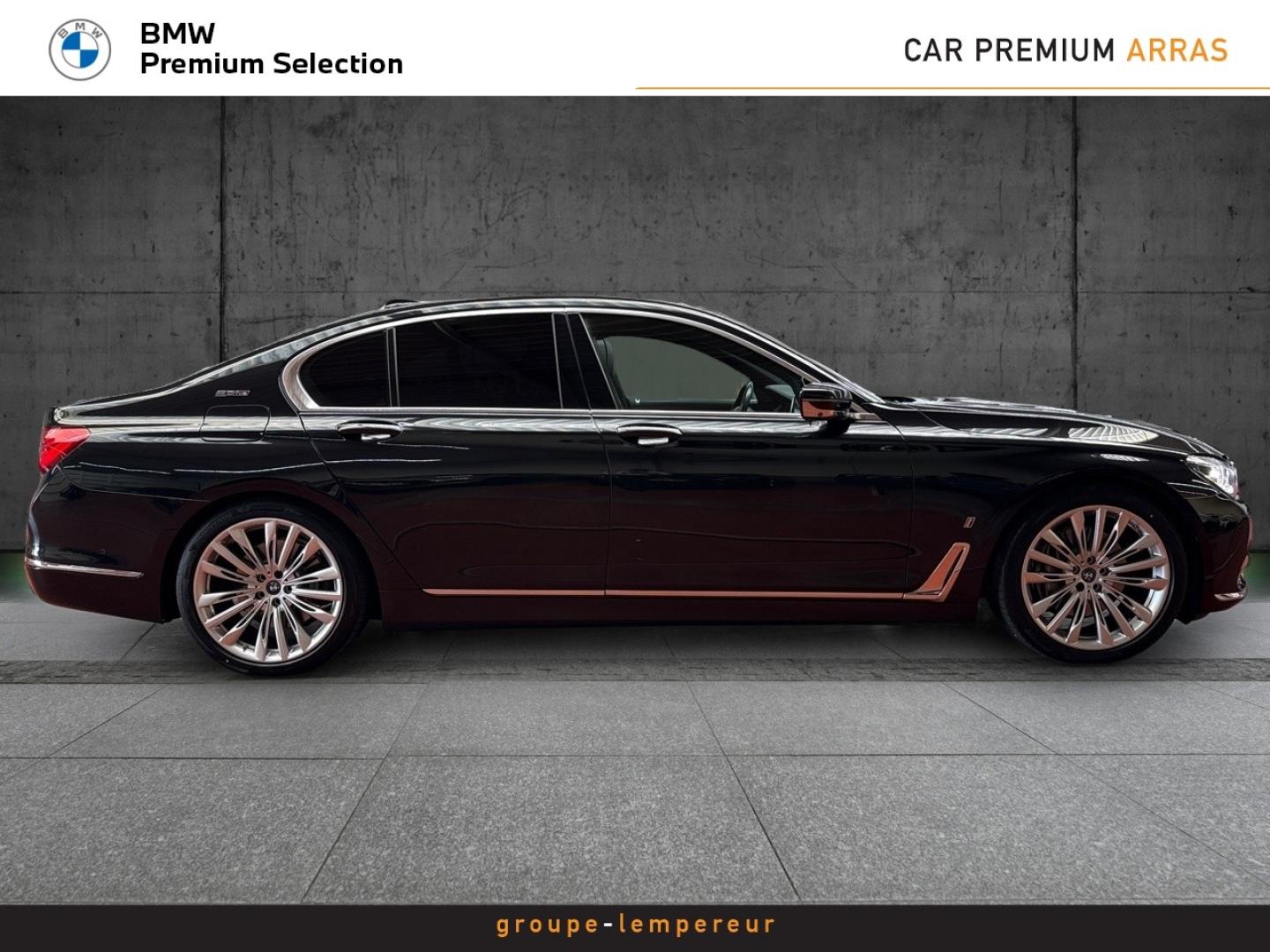 Image BMW Série 7 740eA iPerformance 326ch Exclusive Euro6d-T