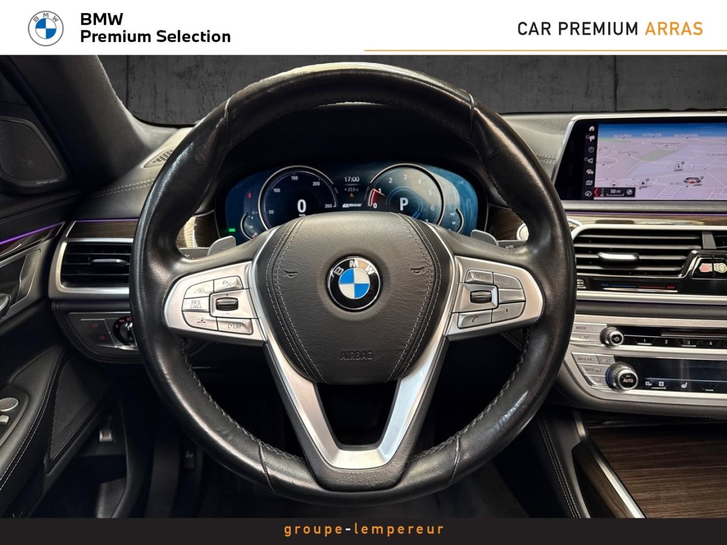 Image BMW Série 7 740eA iPerformance 326ch Exclusive Euro6d-T