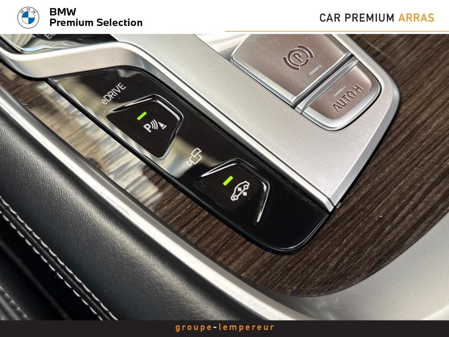Image BMW Série 7 740eA iPerformance 326ch Exclusive Euro6d-T