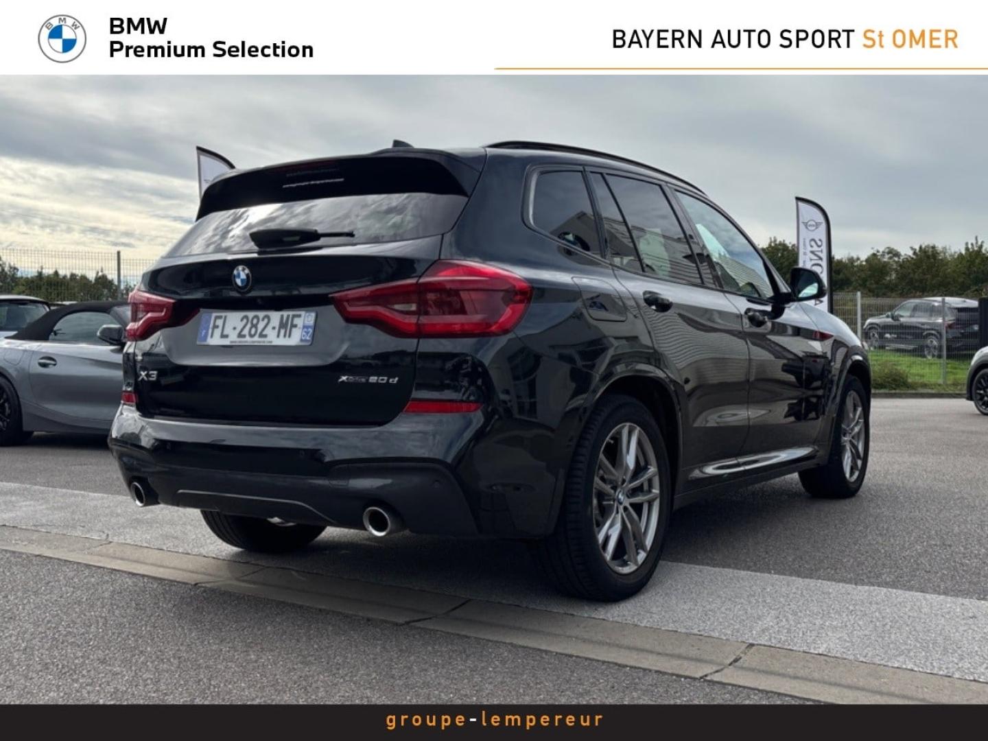 Image BMW X3 xDrive20dA 190ch  M Sport