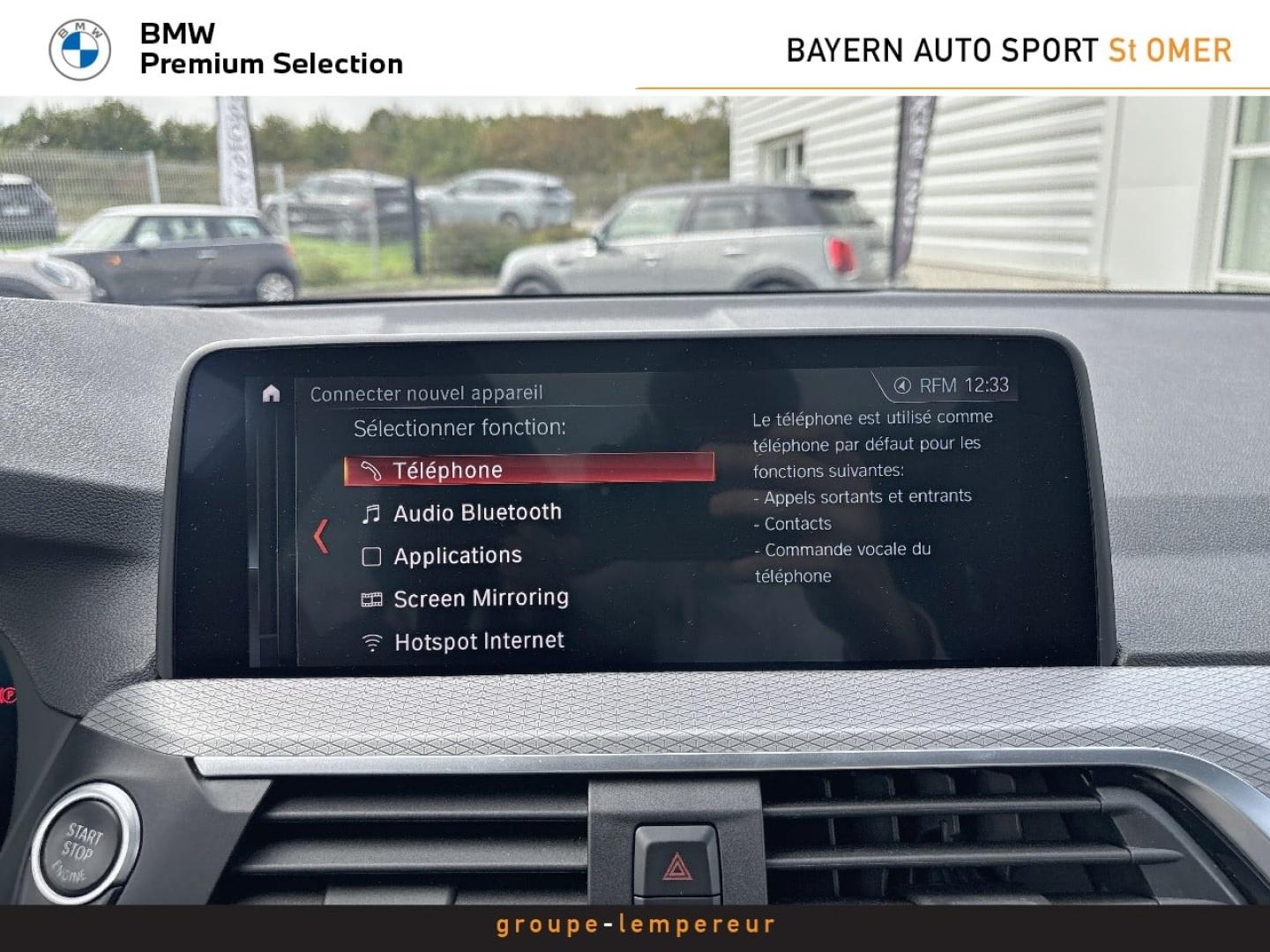 Image BMW X3 xDrive20dA 190ch  M Sport