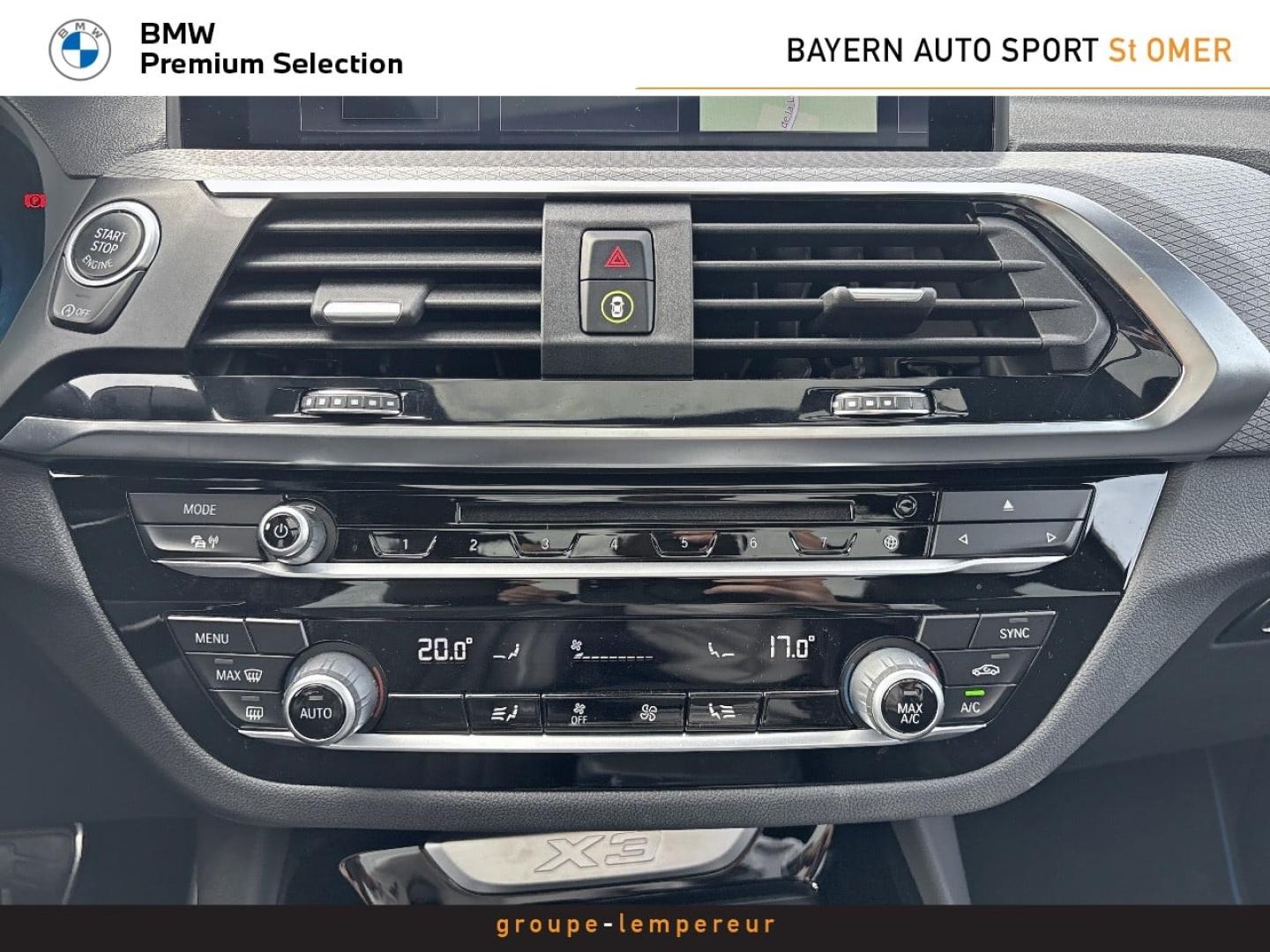 Image BMW X3 xDrive20dA 190ch  M Sport
