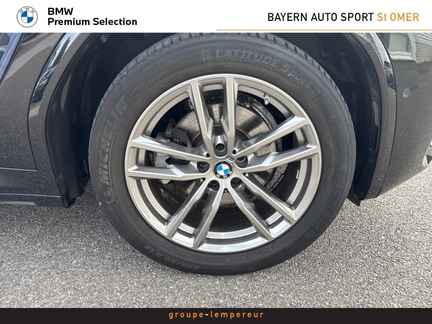Image BMW X3 xDrive20dA 190ch  M Sport