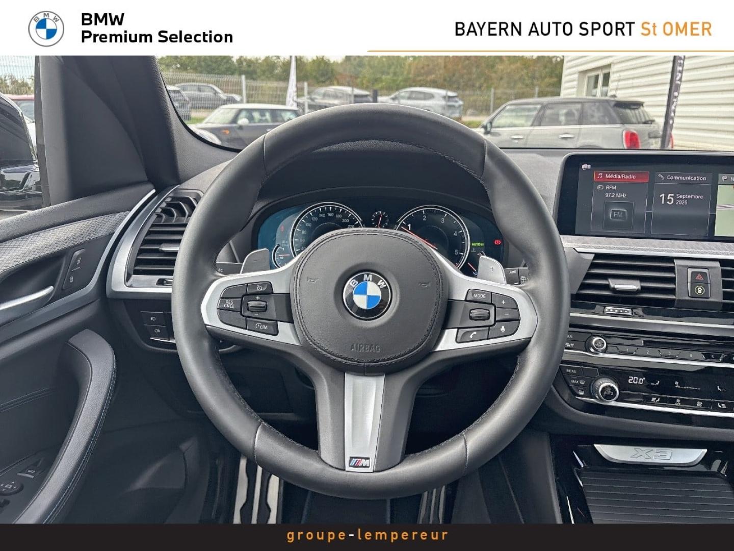 Image BMW X3 xDrive20dA 190ch  M Sport