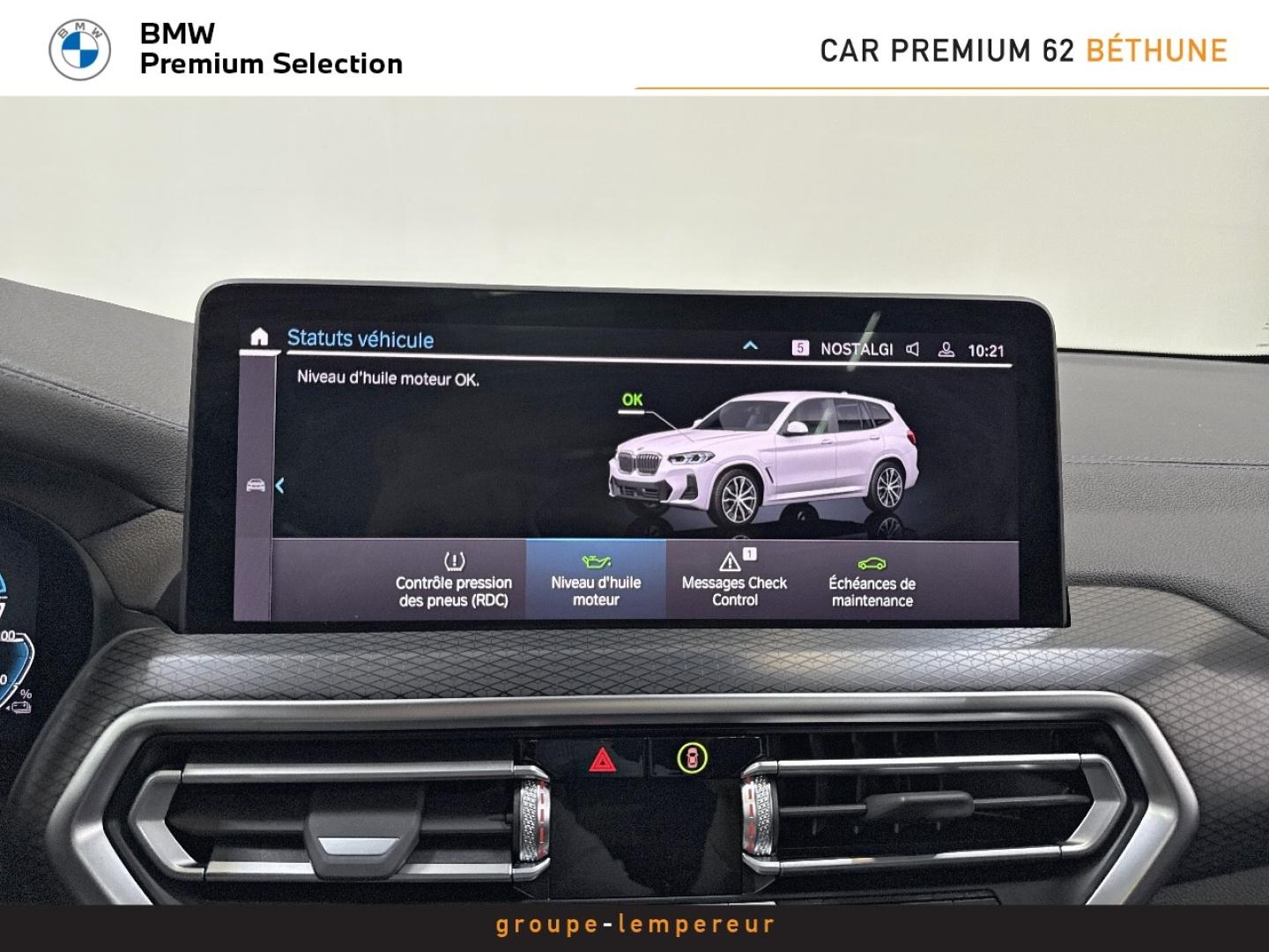 Image BMW X3 xDrive30e 292ch M Sport
