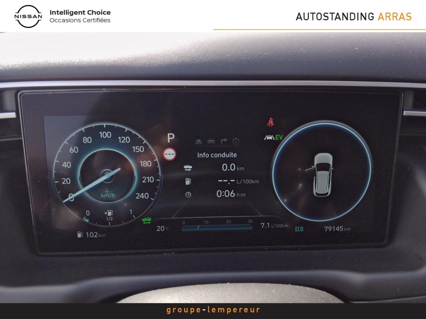Image HYUNDAI Tucson 1.6 T-GDi 230ch Hybrid Creative BVA6