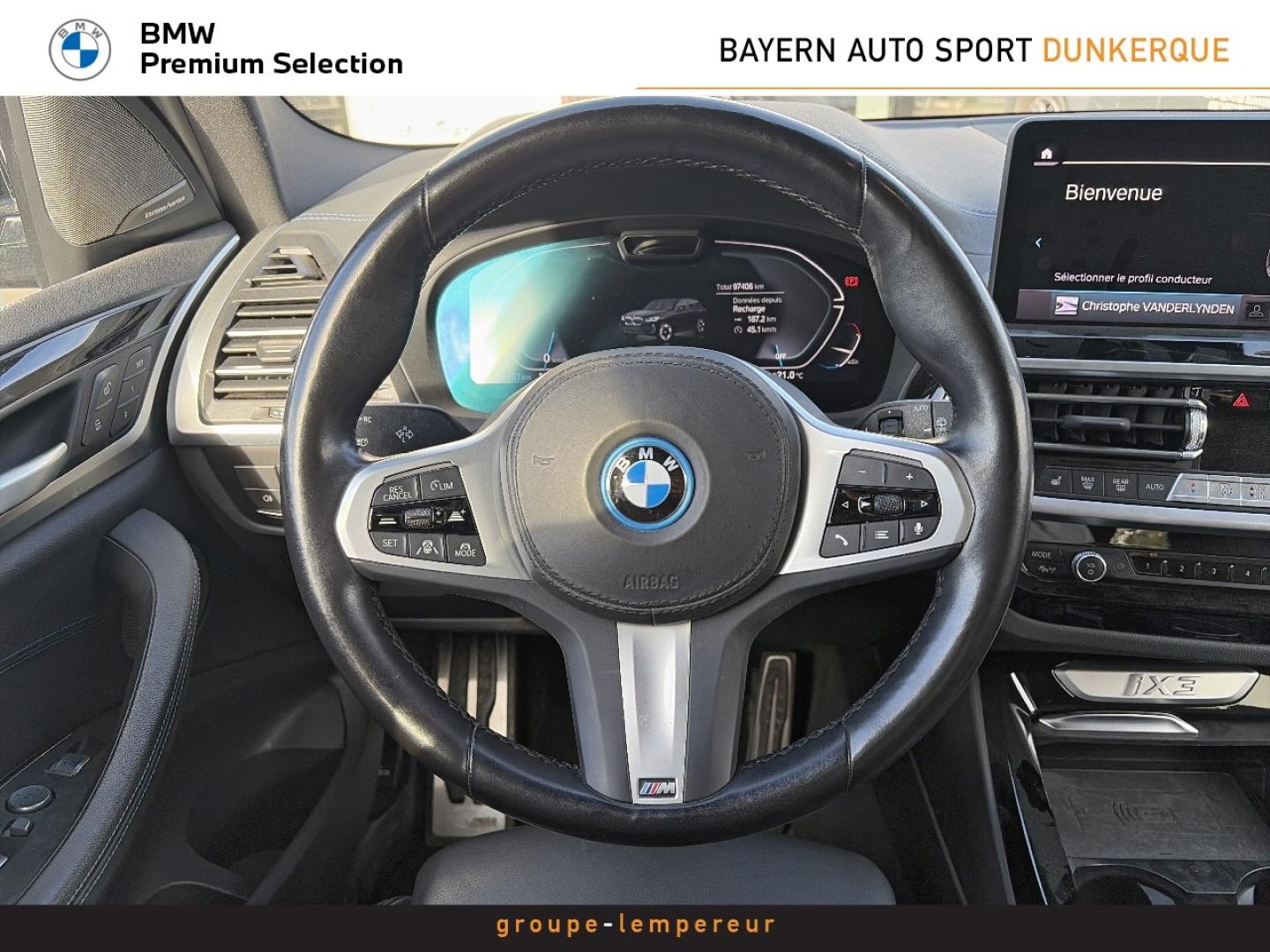 Image BMW iX3 M sport 286ch Inspiring 6cv