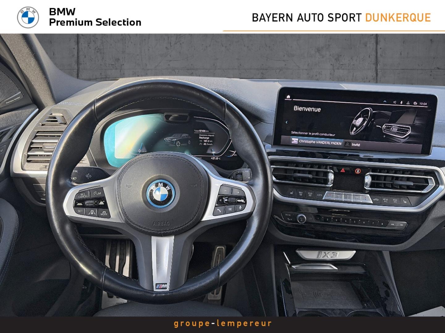 Image BMW iX3 M sport 286ch Inspiring 6cv