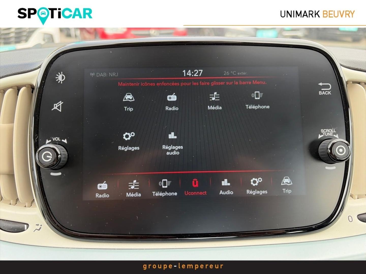 Image FIAT 500 1.0 70ch BSG S&S Pop