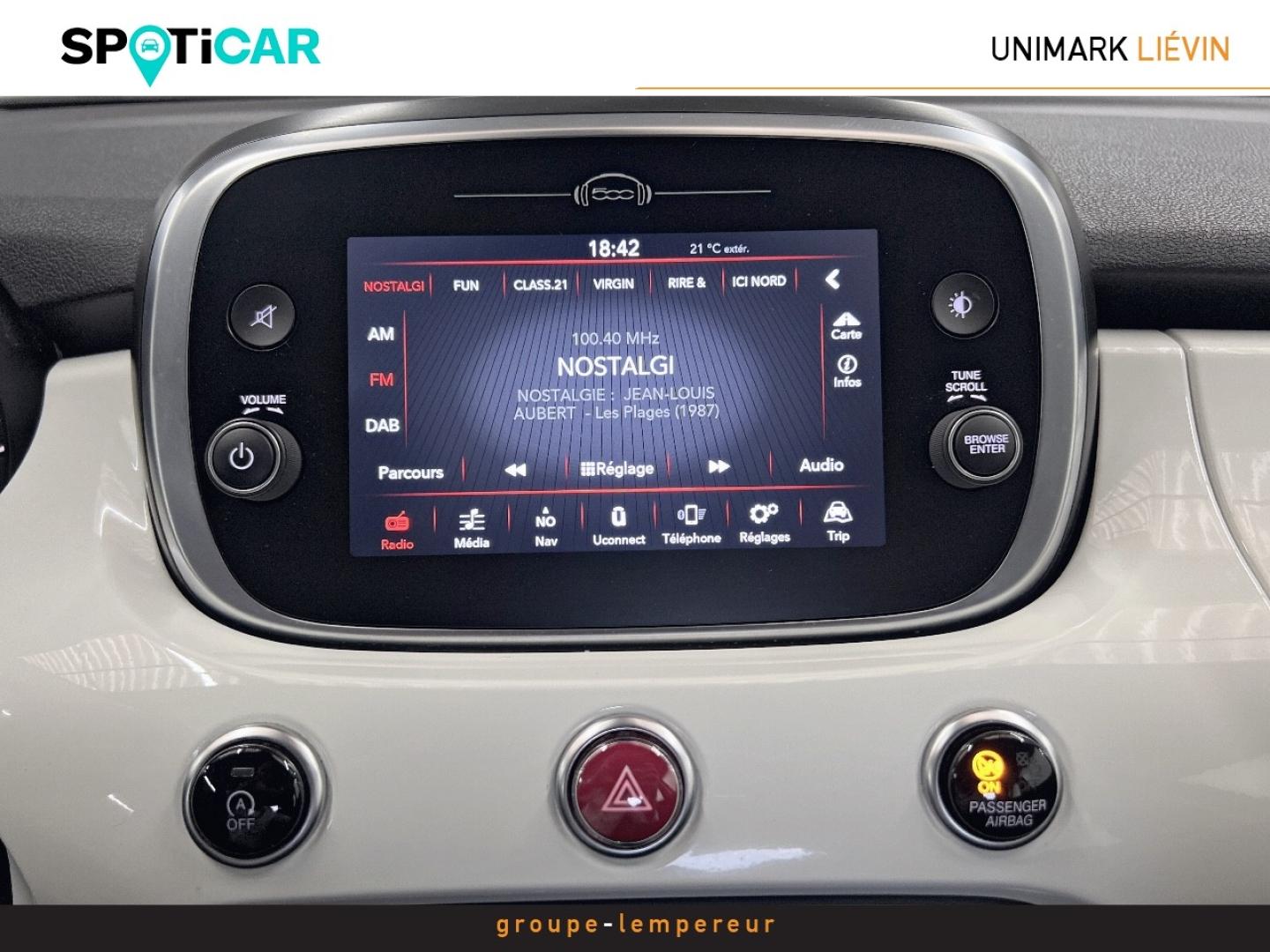 Image FIAT 500X 1.6 Multijet 120ch City Cross