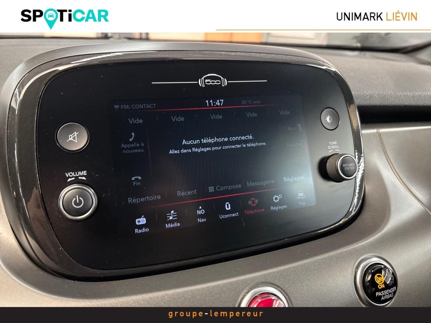 Image FIAT 500X 1.0 FireFly Turbo T3 120ch Sport