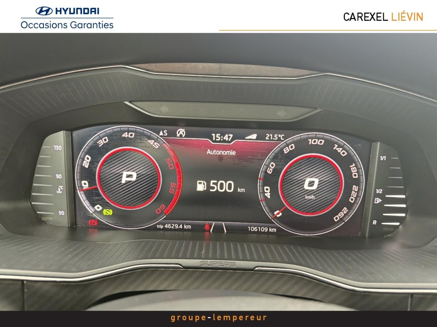 Image SKODA Superb 2.0 TDI 150ch SCR Sportline DSG7 Euro6d-T