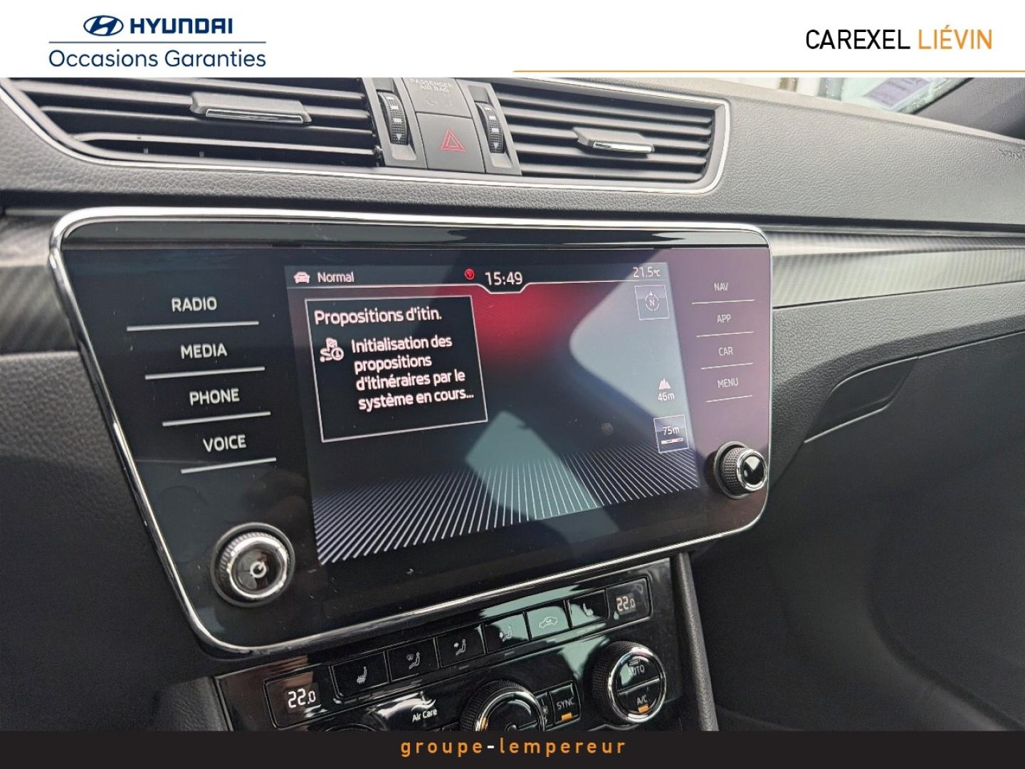 Image SKODA Superb 2.0 TDI 150ch SCR Sportline DSG7 Euro6d-T