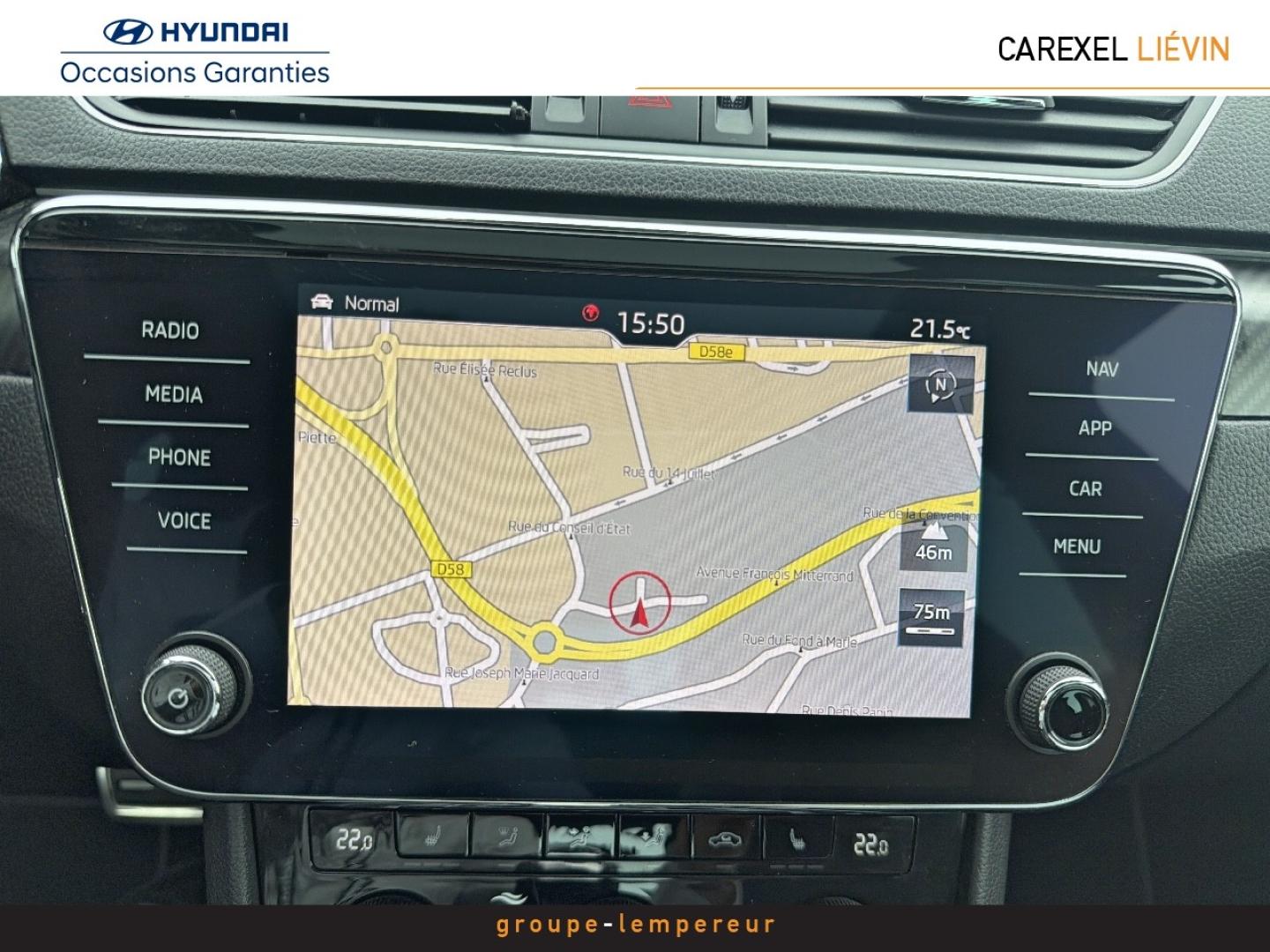 Image SKODA Superb 2.0 TDI 150ch SCR Sportline DSG7 Euro6d-T