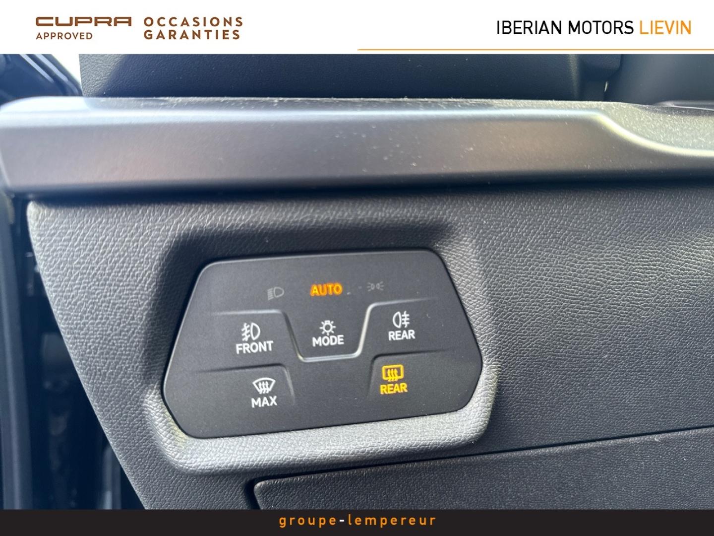 Image CUPRA Leon 1.5 eTSI Hybrid 150ch V DSG7