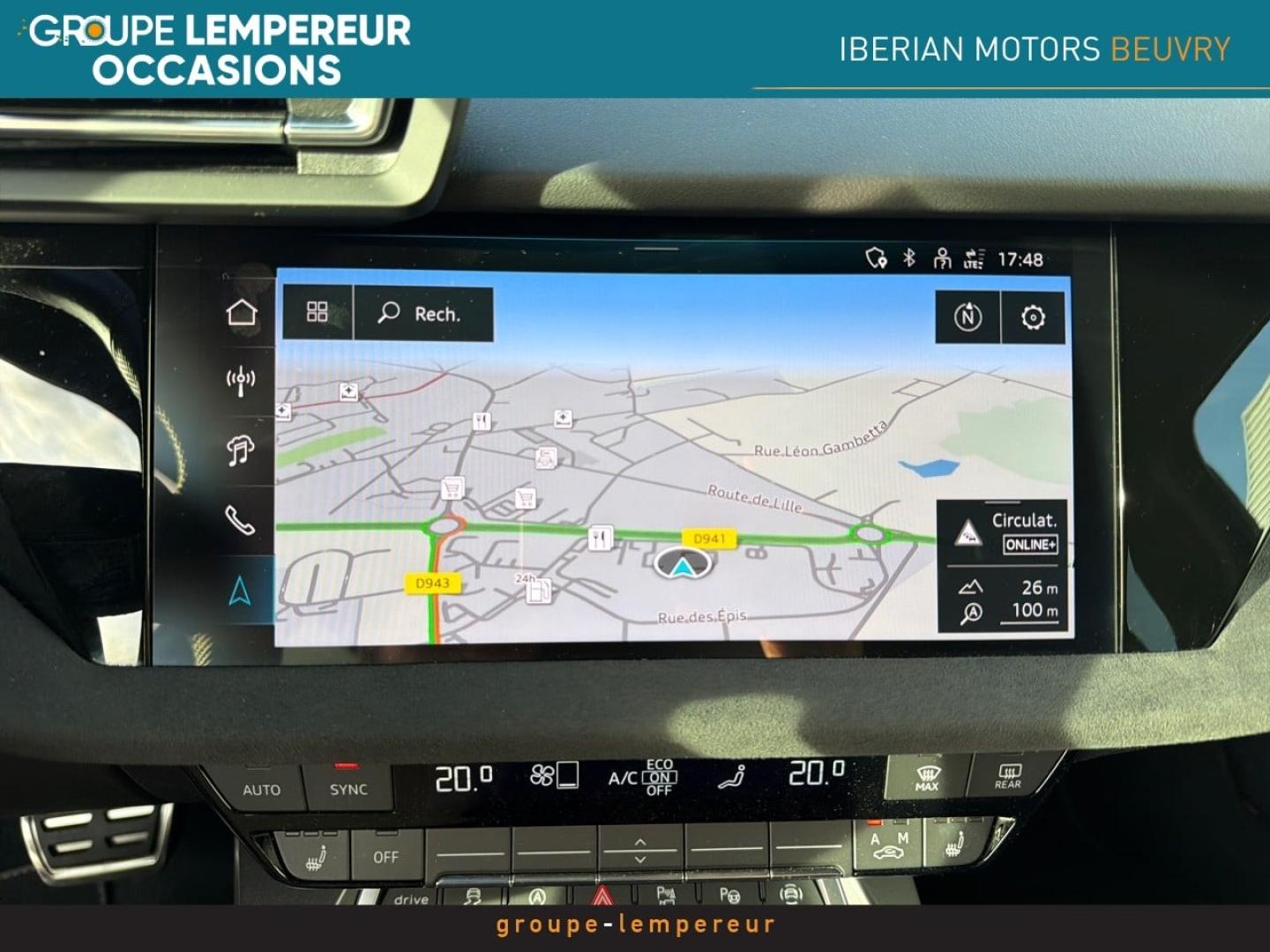 Image AUDI A3 Berline 35 TFSI 150ch Mild Hybrid S line S tronic 7