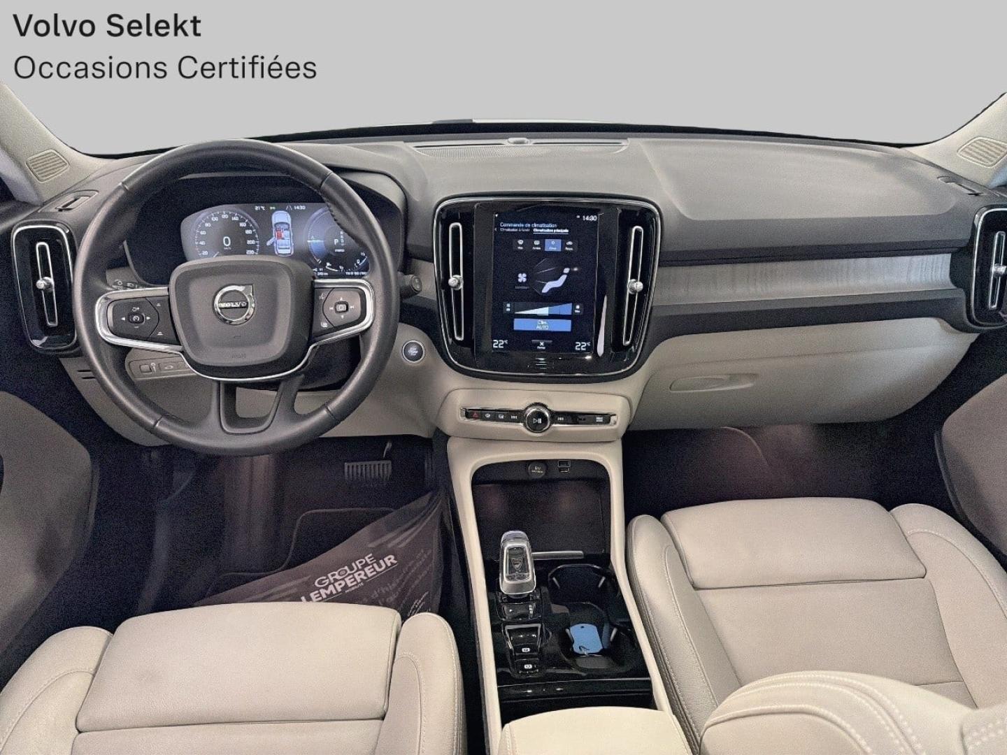 Image VOLVO XC40 T5 Recharge 180 + 82ch Inscription DCT 7