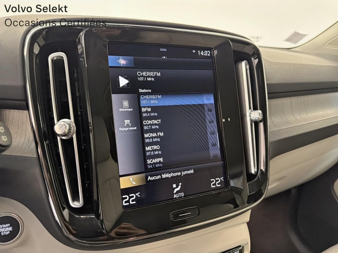 Image VOLVO XC40 T5 Recharge 180 + 82ch Inscription DCT 7