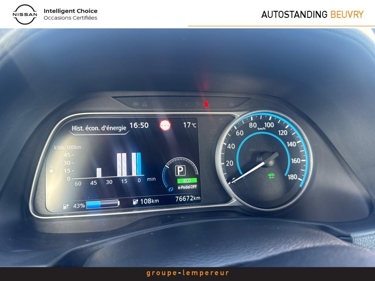 Image NISSAN Leaf 150ch 40kWh Acenta 22