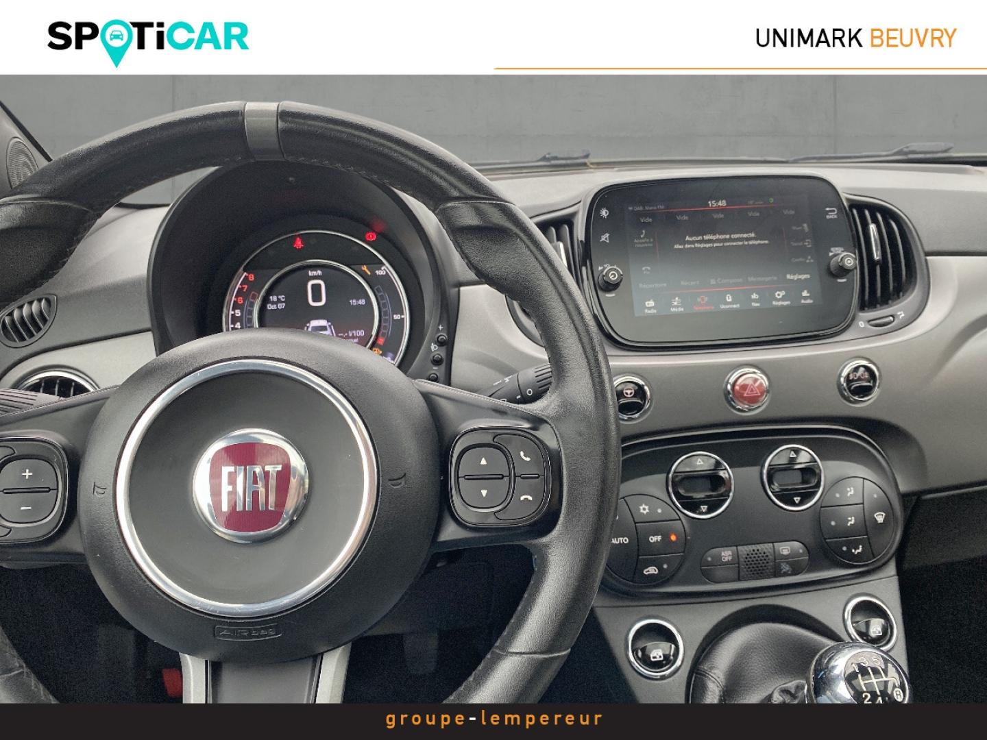 Image FIAT 500 1.2 8v 69ch S