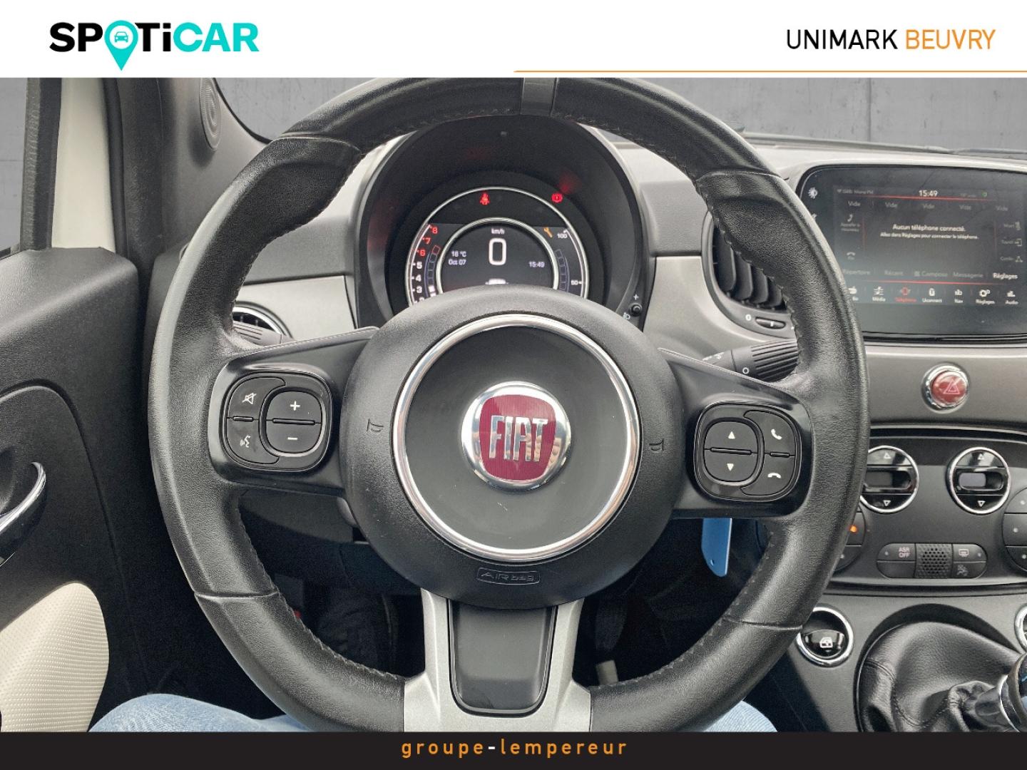 Image FIAT 500 1.2 8v 69ch S