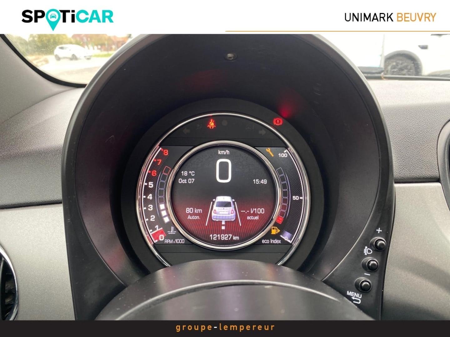 Image FIAT 500 1.2 8v 69ch S