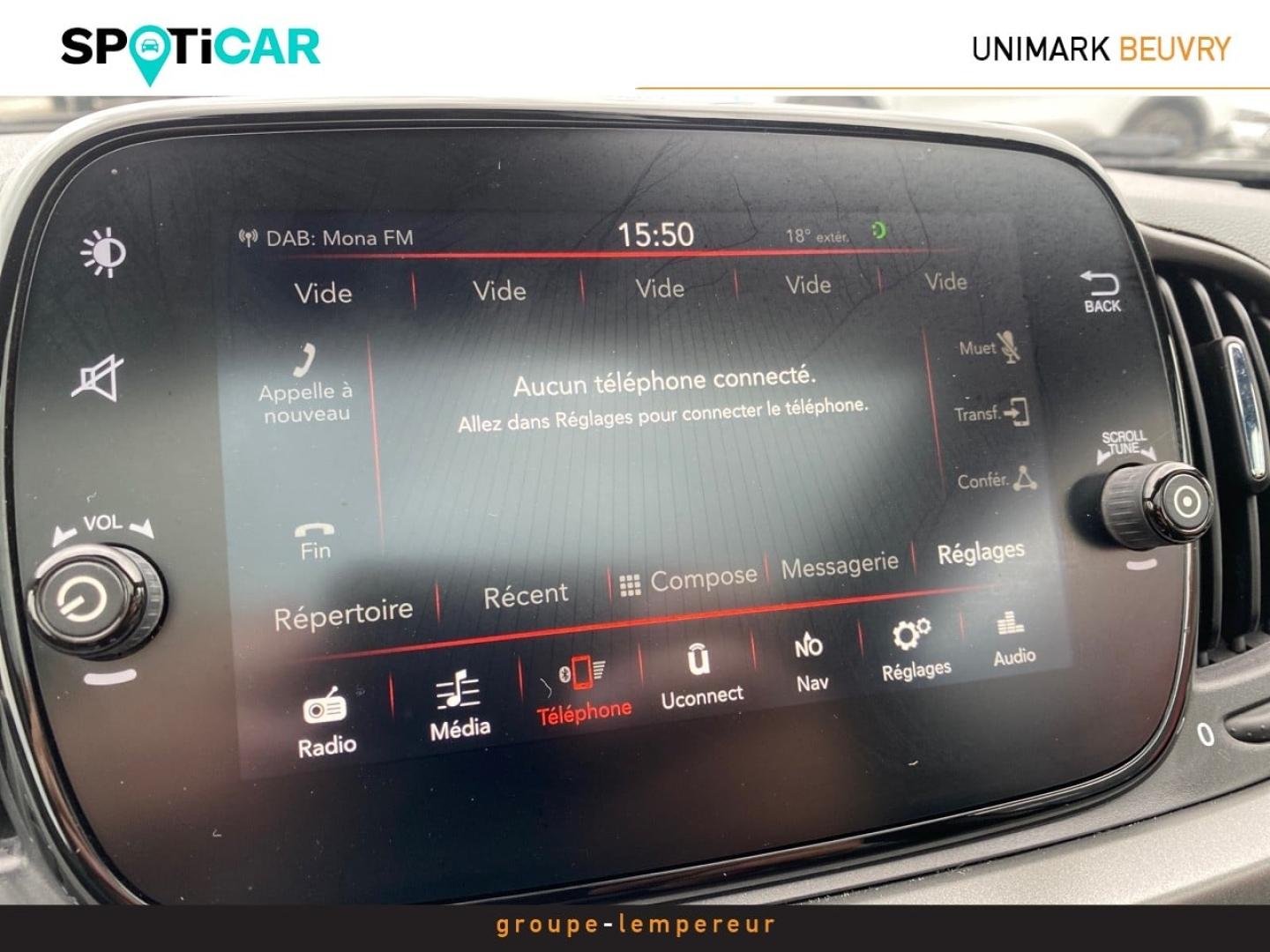 Image FIAT 500 1.2 8v 69ch S